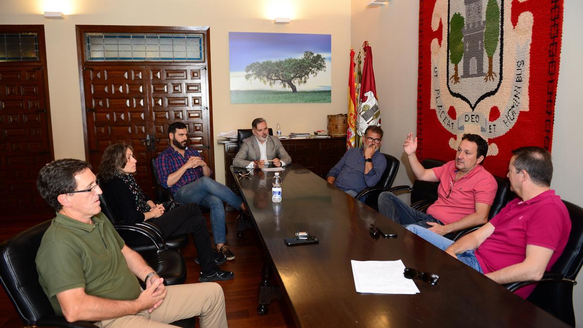 Reunión con los directores de los centros de Secundaria de Plasencia.