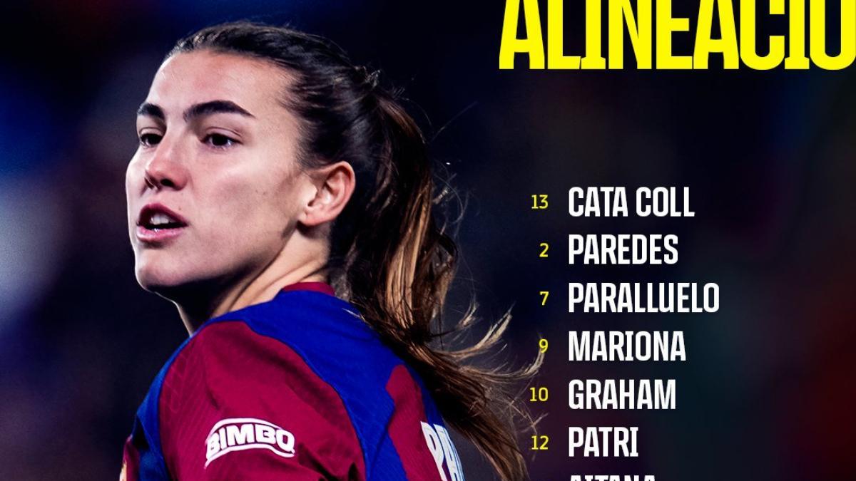 Alineación para el Barça - Chelsea de Champions