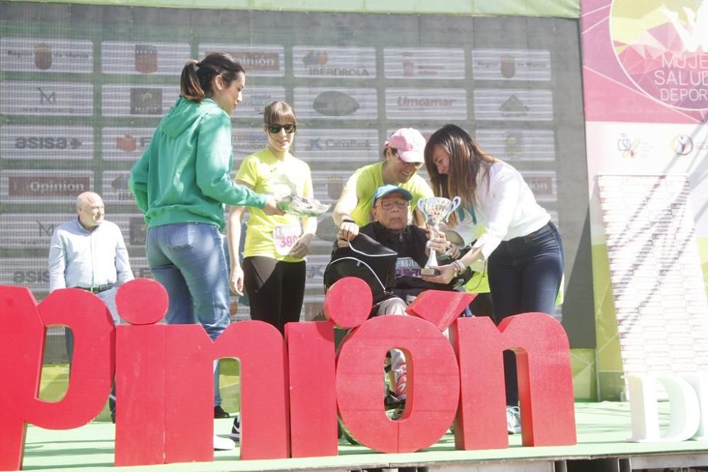 Entrega de premios III Carrera de la Mujer