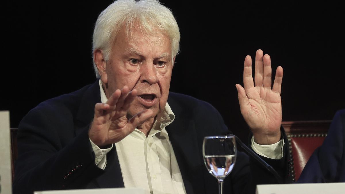 Felipe González califica como &quot;intolerable&quot; la amnistía pactada en España