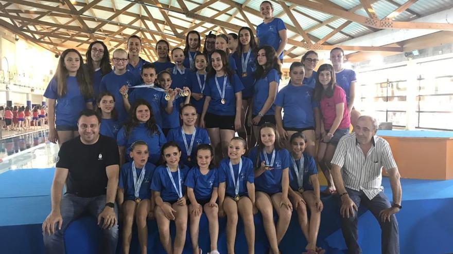 El Club de Natación de La Nucía, profeta en su tierra