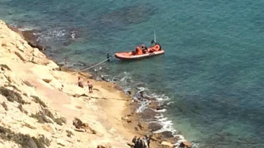 Rescatado tras caer de una cala en Peñíscola