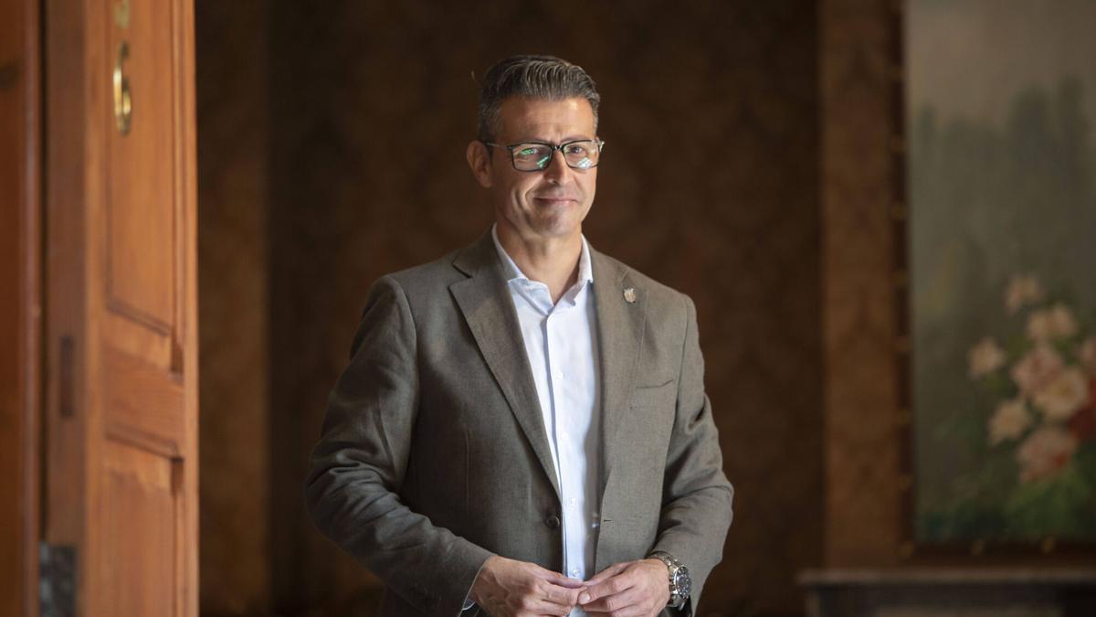 El alcalde de Almussafes, Toni González, en una imagen de archivo.