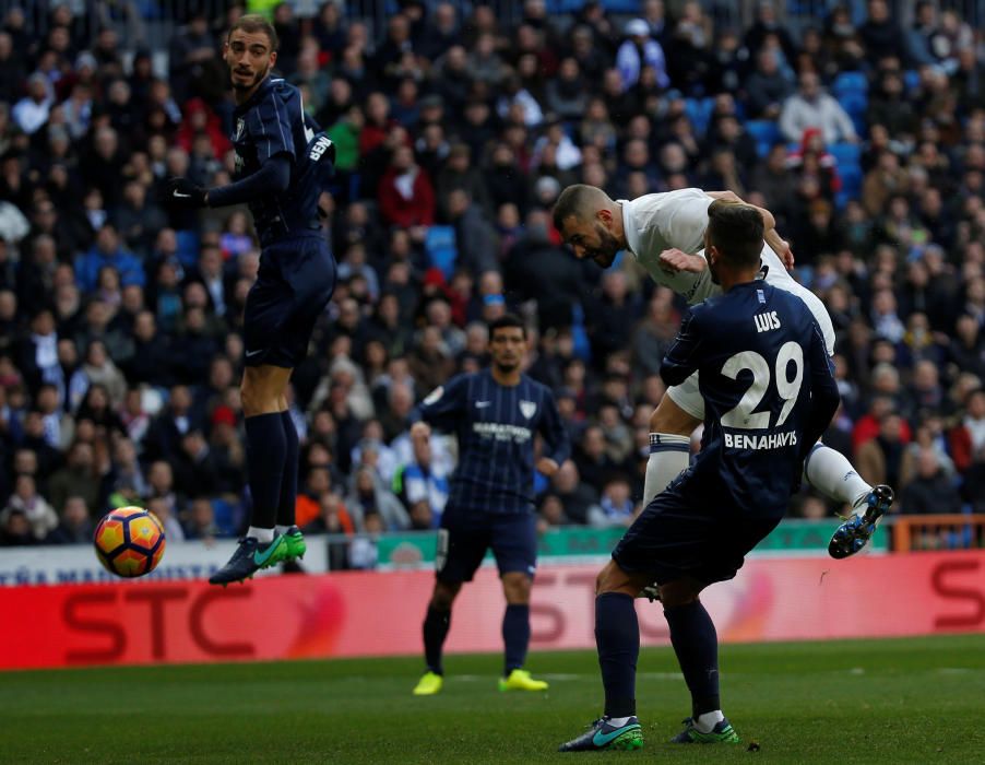 Las mejores imágenes del Real Madrid-Málaga