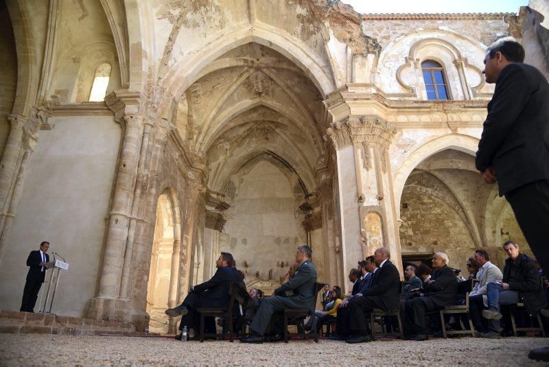 Inauguración de la iglesia del Monasterio de Piedra