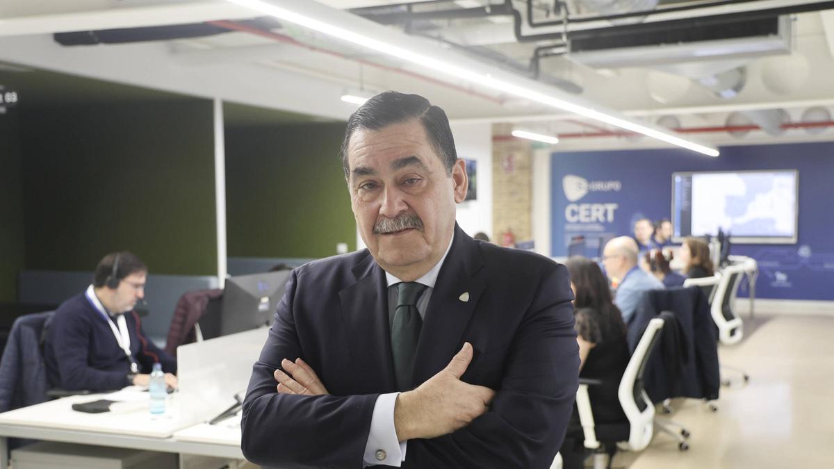 José Rosell, presidente y fundador de S2GRUPO, en la sede de València