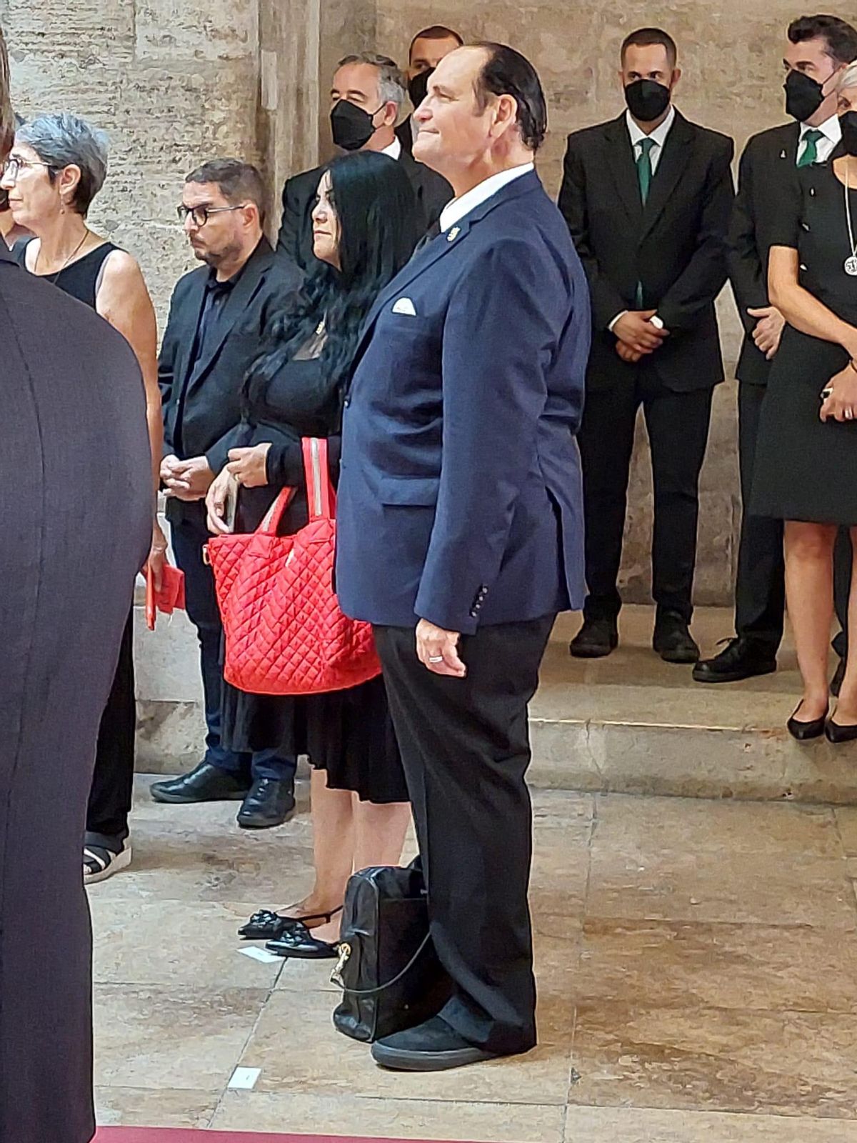 William F. Grisolia y esposa.