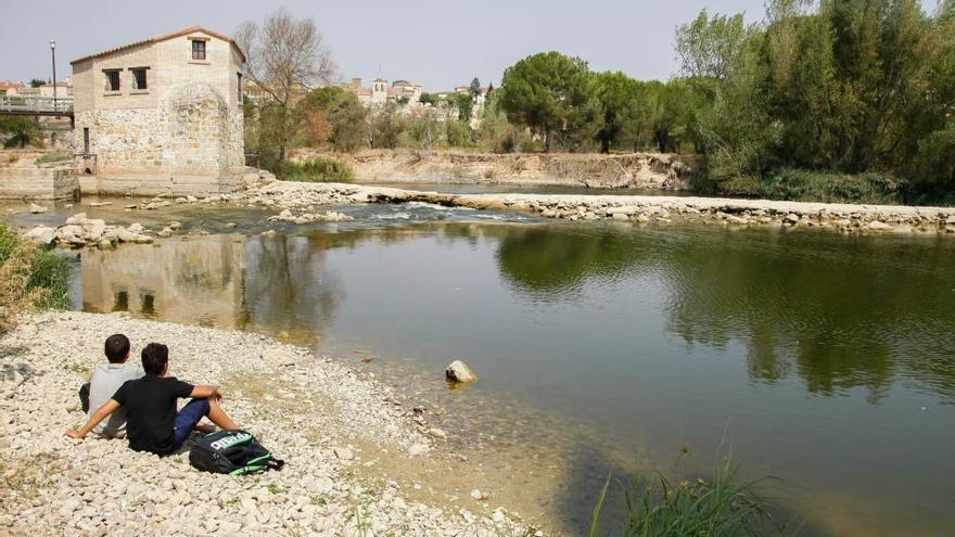 El Duero, bajo mínimos