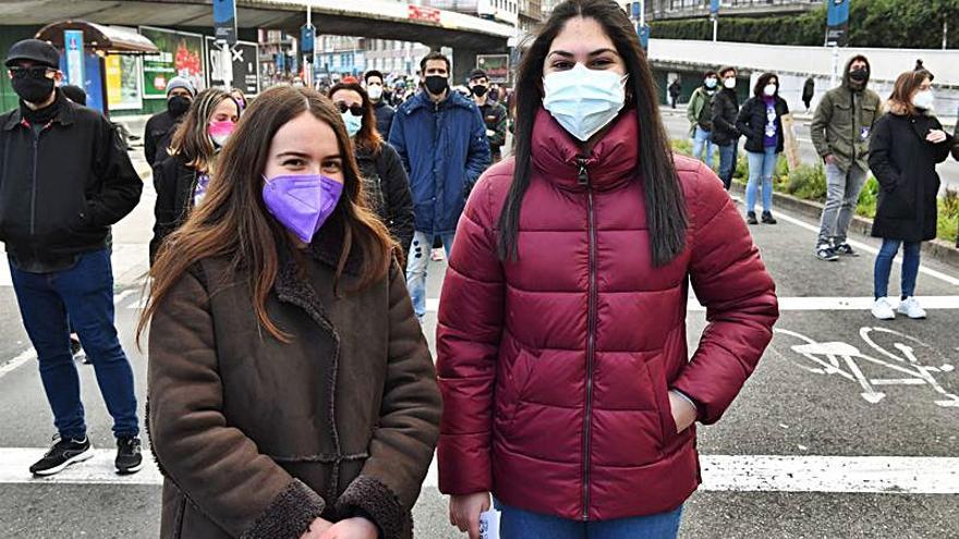 Alicia Bayo y Violeta Meléndrez.   | // VÍCTOR ECHAVE