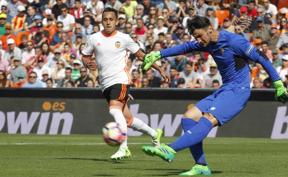 Valencia - Sevilla, en imágenes