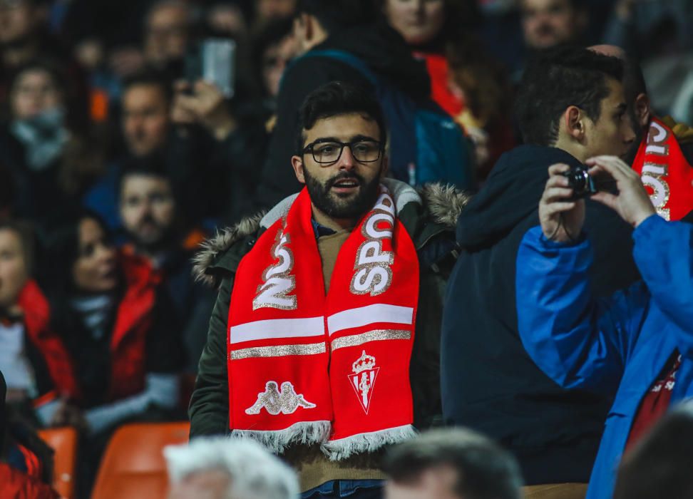 El Valencia - Sporting en imágenes