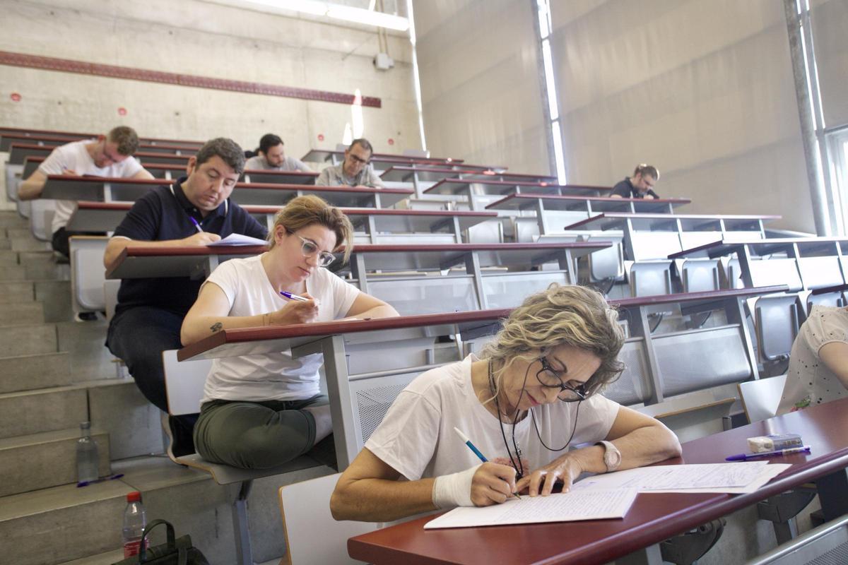 Oposiciones a maestro en Murcia en una convocatoria anterior