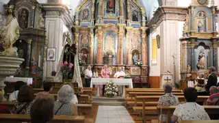 Trefacio procesiona con la Virgen del Carmen