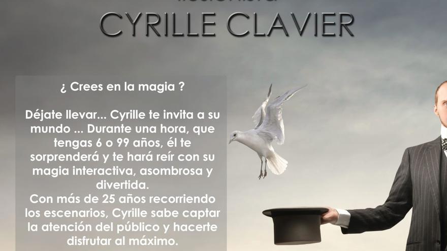 Ilusionista Cyrille Clavier
