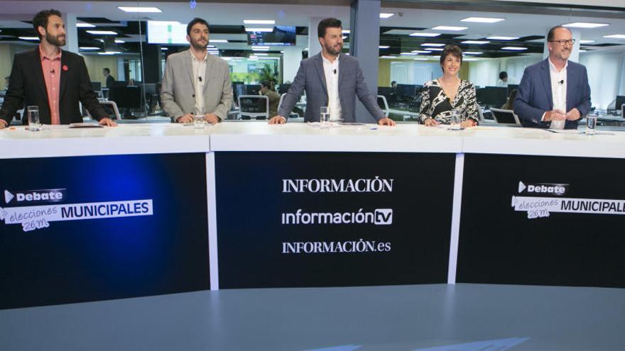 Los candidatos de Orihuela protagonizan el cuarto debate de INFORMACIÓN