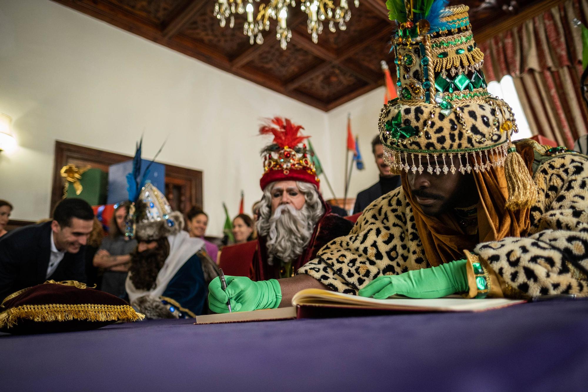 Recibimiento a los Reyes Magos en La Laguna