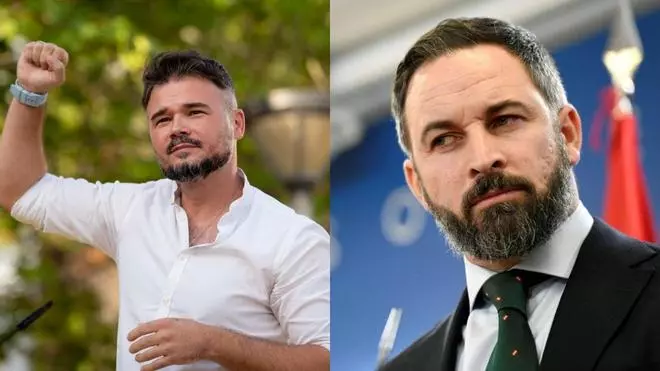 El aplaudido y comentado tuit de Rufián donde atiza a Abascal por este motivo: "La España que..."