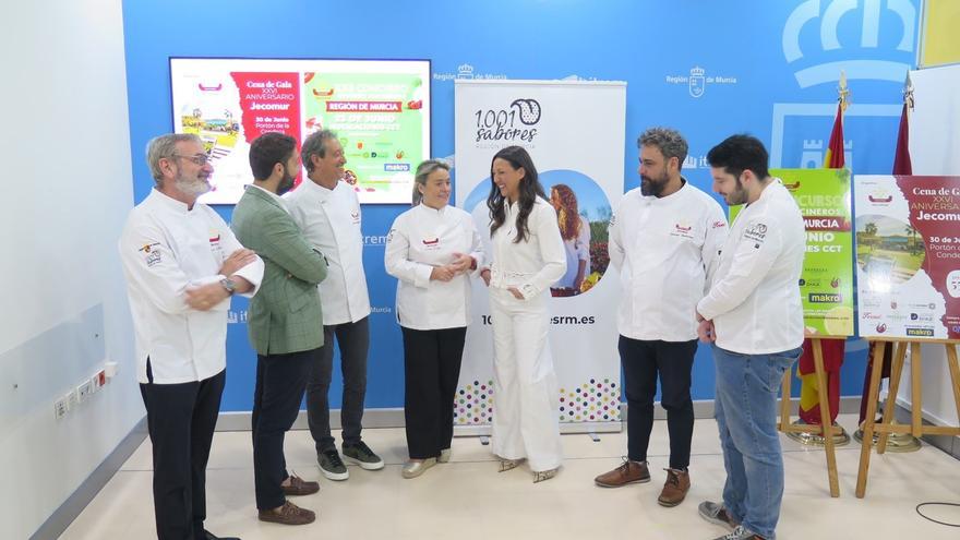 Un momento de la presentación del Concurso de Jóvenes Cocineros.