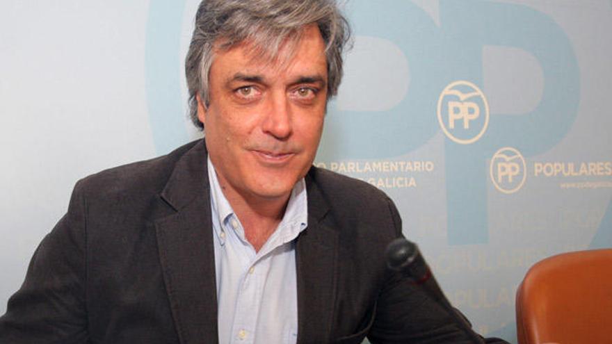 Pedro Puy, portavoz parlamentario del PPdeG  // X.Álvarez
