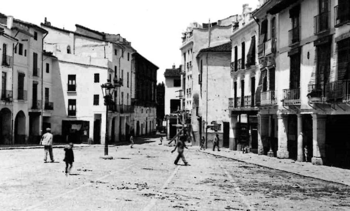 Plaça Major de Sagunt.