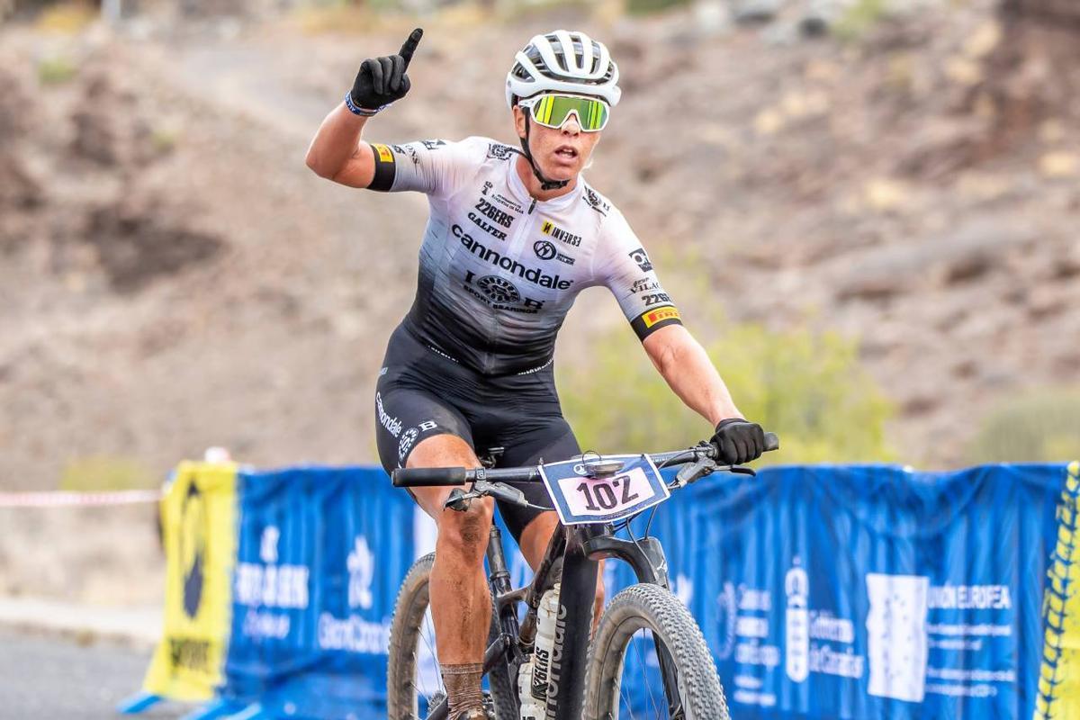 Tessa Kortekaas debutó el año pasado en la Fred. Olsen Express Transgrancanaria Bike