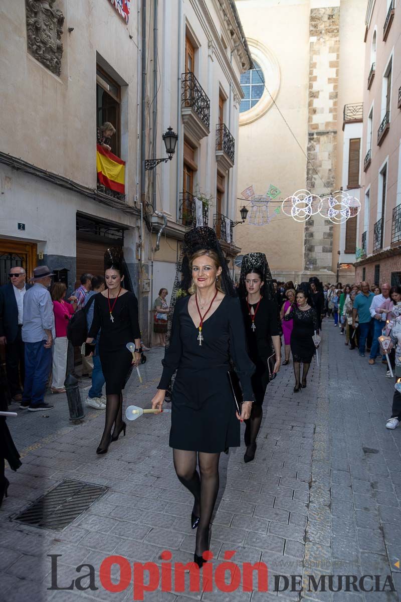 Procesión del Baño y parlamento en las Fiestas de Caravaca