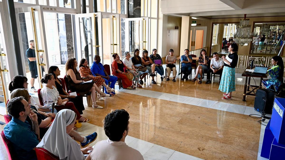 Una de las sesiones realizadas en los útimos días.