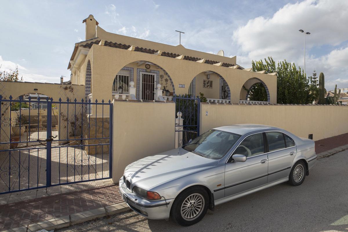 Vivienda de la pareja, en la urbanización de Camposol (Mazarrón).