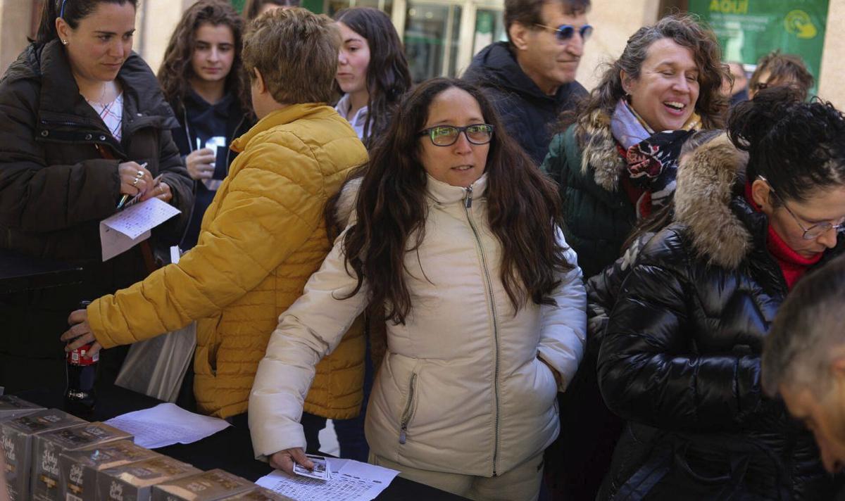 Participantes en la quedada de «Holy Cards». | ALBA PRIETO