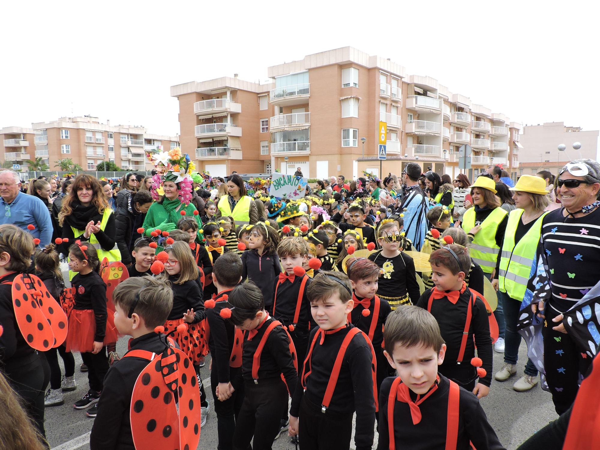 Los  colegios de Águilas celebran el carnaval