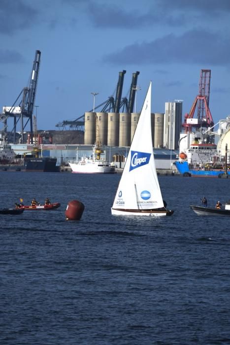 21-09-19 DEPORTES. BAHIA DEL PUERTO. LAS PALMAS DE GRAN CANARIA. Vela latina. Desempate Guanche-Tomás Morales por el título del Campeonato. Fotos: Juan Castro.  | 21/09/2019 | Fotógrafo: Juan Carlos Castro