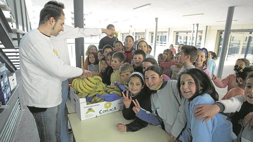 Aragón promueve el consumo   de leche y fruta en 466 colegios