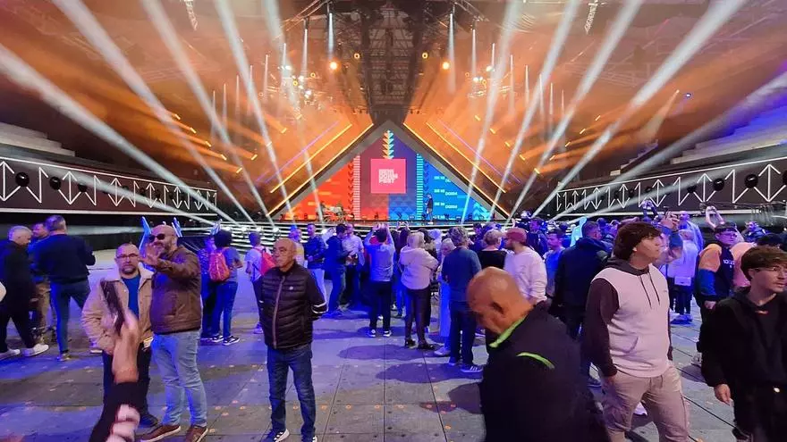 El escenario del Benidorm Fest se abre al público