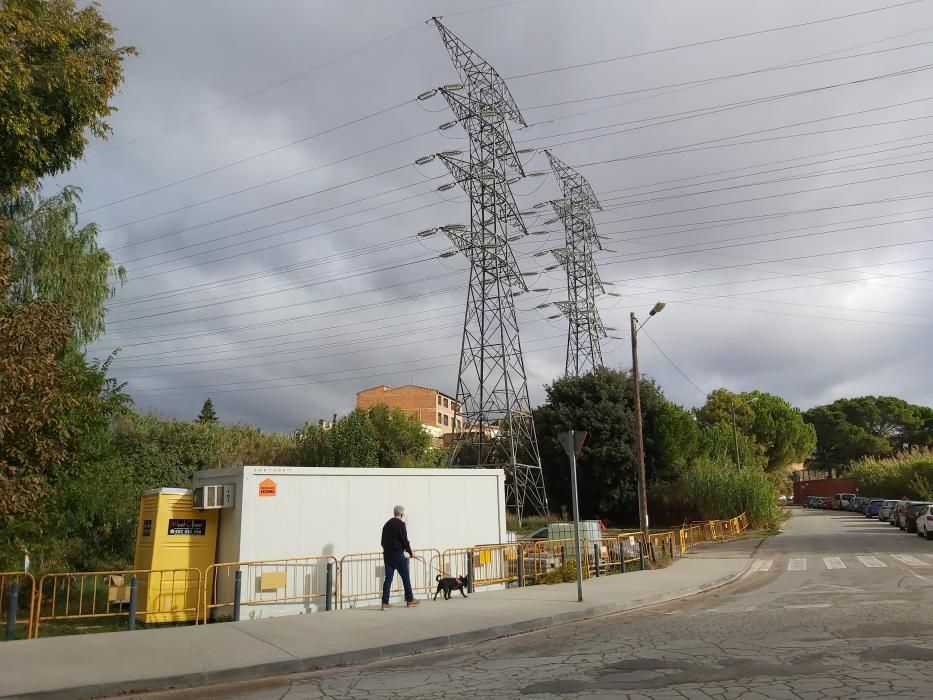 Obres al primer tram de la nova avinguda Països Catalans