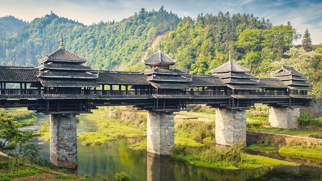 Puente Yongji, en Chengyang. Una auténtica obra maestra.