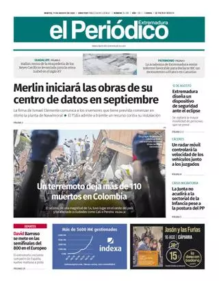 Consulta la portada correspondiente al día 11 de agosto de 2026