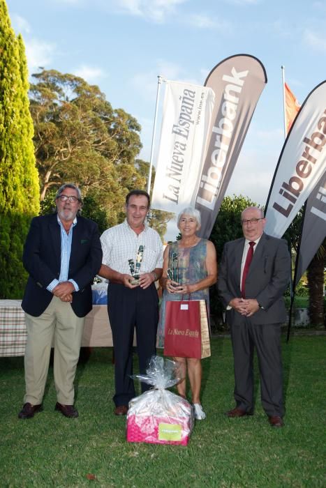 Entrega de premios del torneo de golf LA NUEVA ESPAÑA trofeo Liberbank