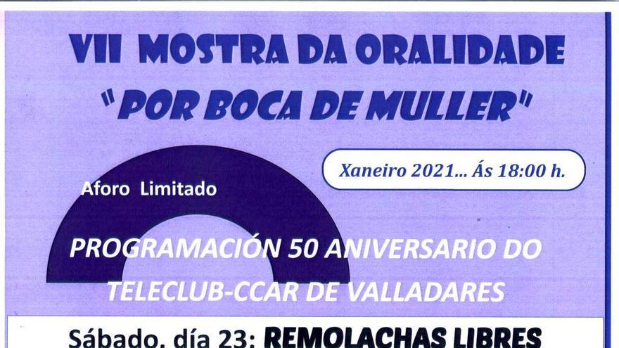 VII Mostra da oralidade por boca de muller - Remolachas libres