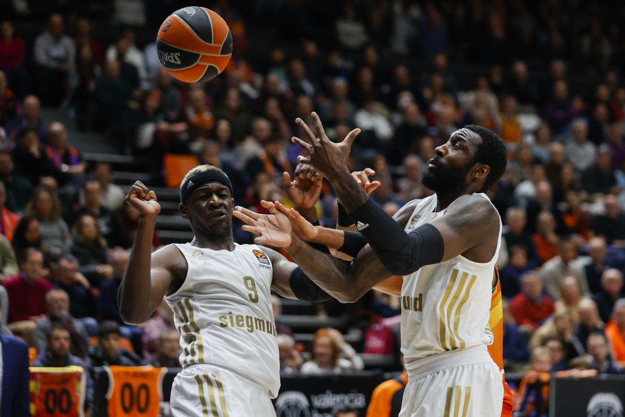 Victoria de Valencia Basket ante el Bayern de Munich