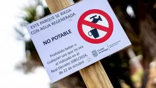Proyecto piloto para regar zonas verdes del Peñón del Cuervo con agua regenerada