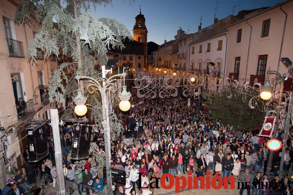 Pregón de fiestas en Caravaca