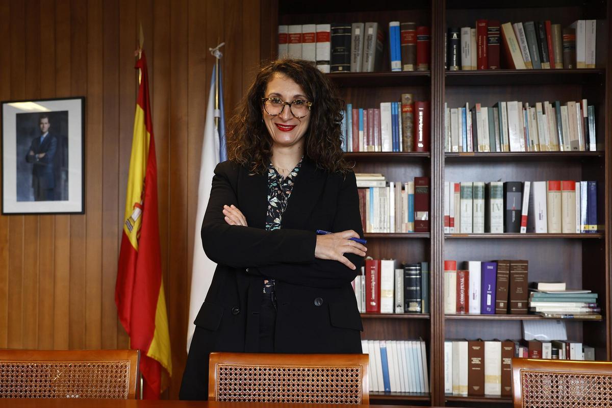 Paula Cajaraville fue nombrada fiscal de violencia contra la mujer de la provincia de Pontevedra el pasado septiembre.