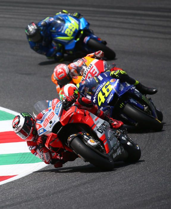 El Gran Premio de Italia de motociclismo, en fotos