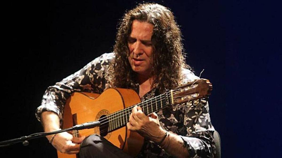 El guitarrista José Fernández 'Tomatito' durante una actuación