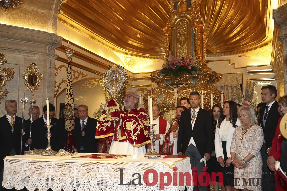 Fiestas de Caravaca: Procesión de regreso a la Basílica