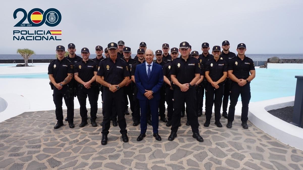 Incorporación de 176 policías nacionales a Canarias
