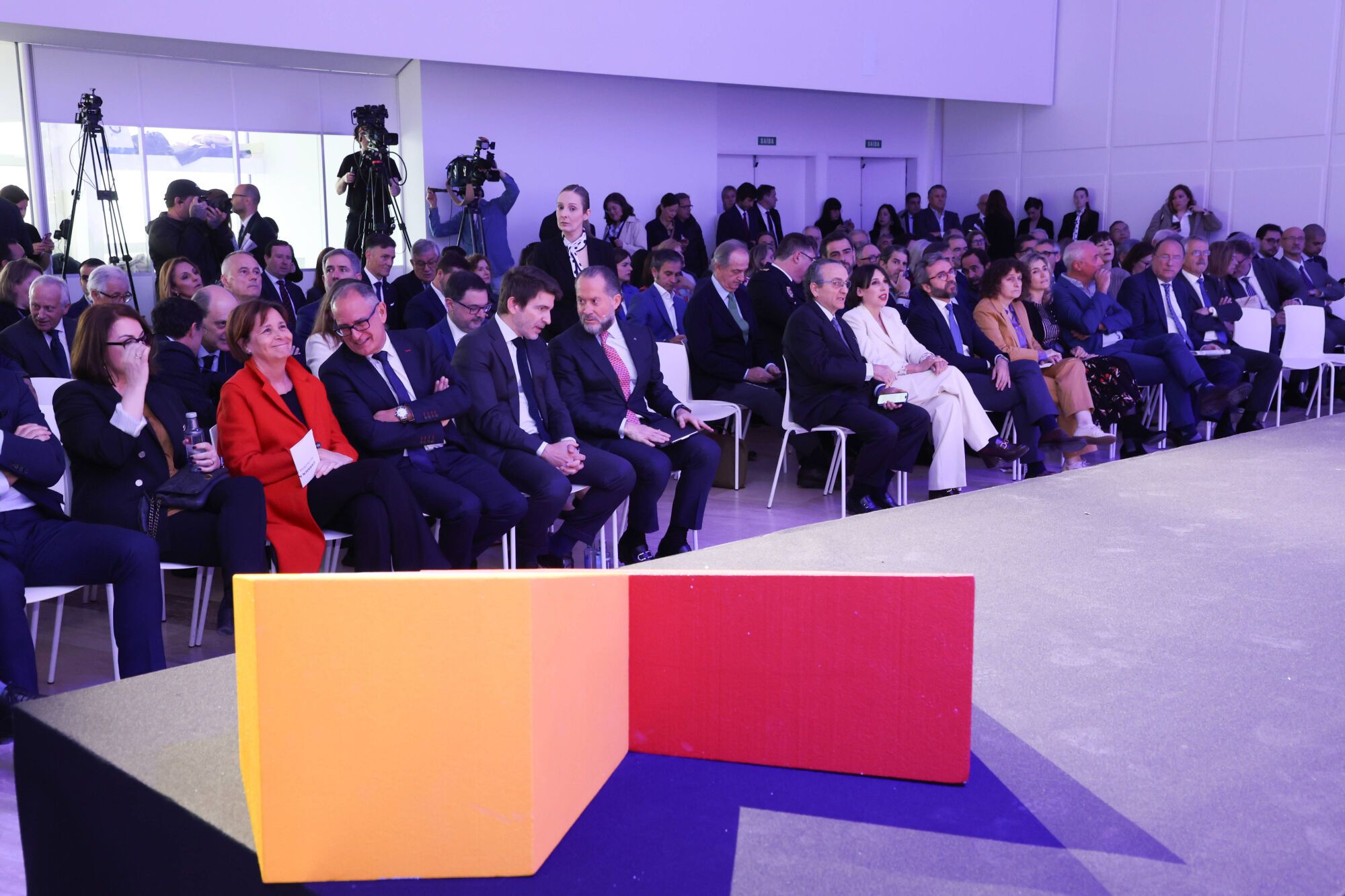El público del Foro del Noroeste, durante un momento del acto. 