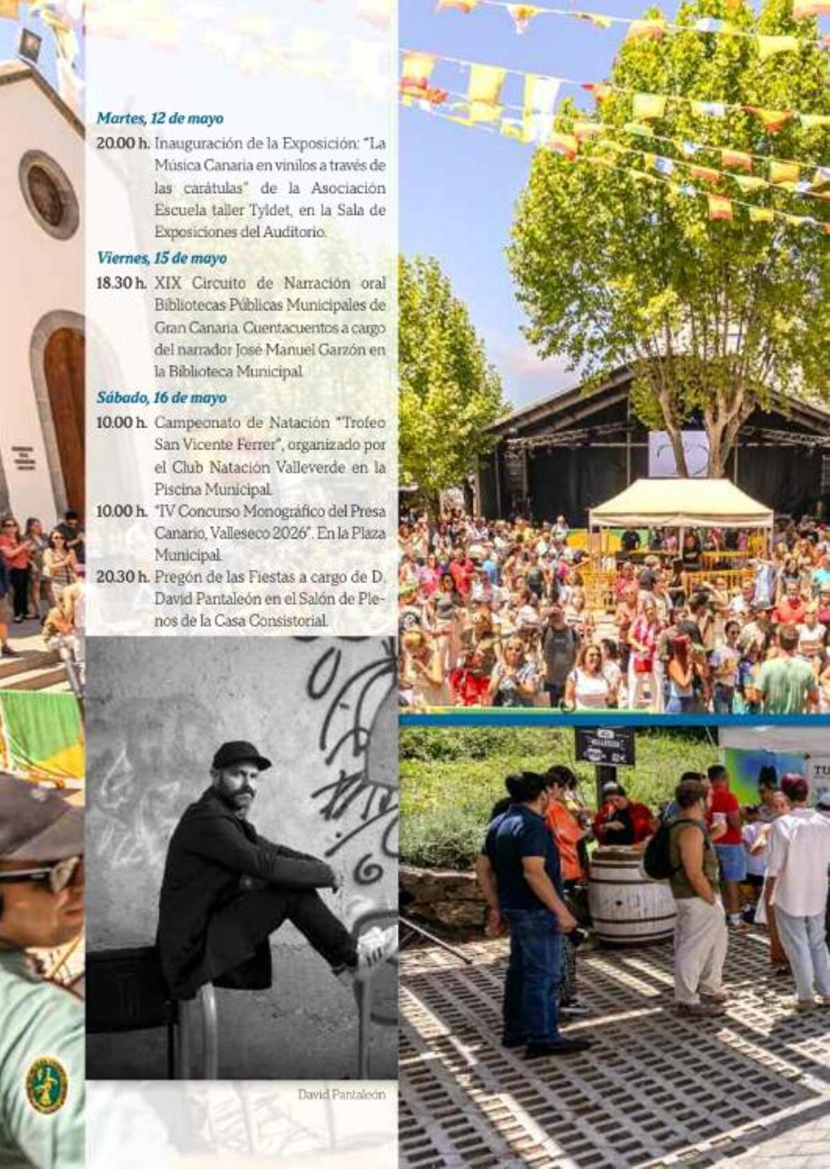 Programación viernes y sábado de las fiestas de Valleseco.