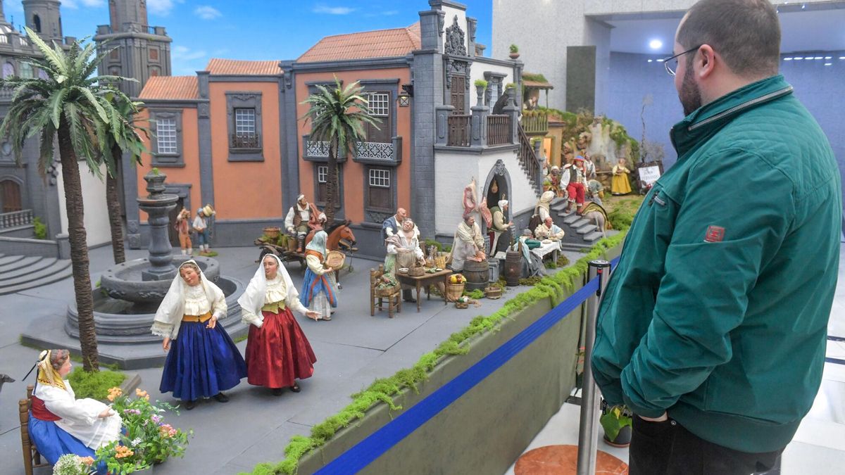 Belén en la Presidencia del Gobierno en Las Palmas de Gran Canaria