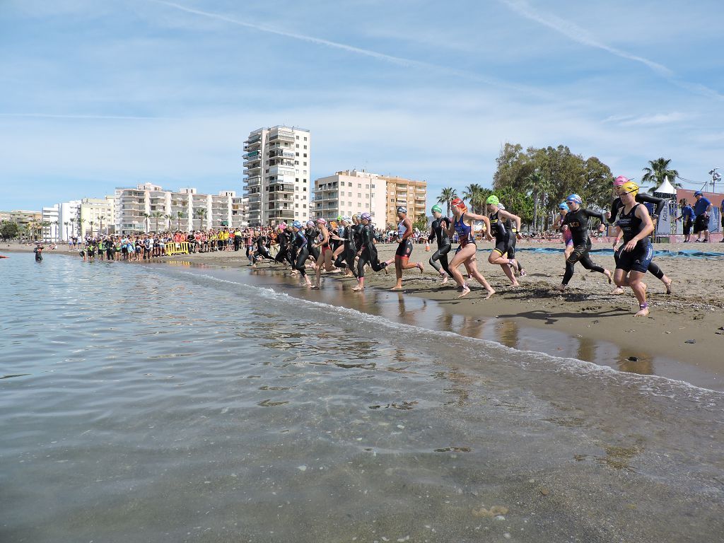 Campeonato de España de Triatlón de relevos en Águilas